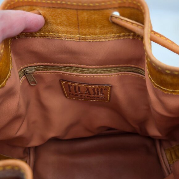 Geo Classic map print bucket bag - Picture 2 of 13